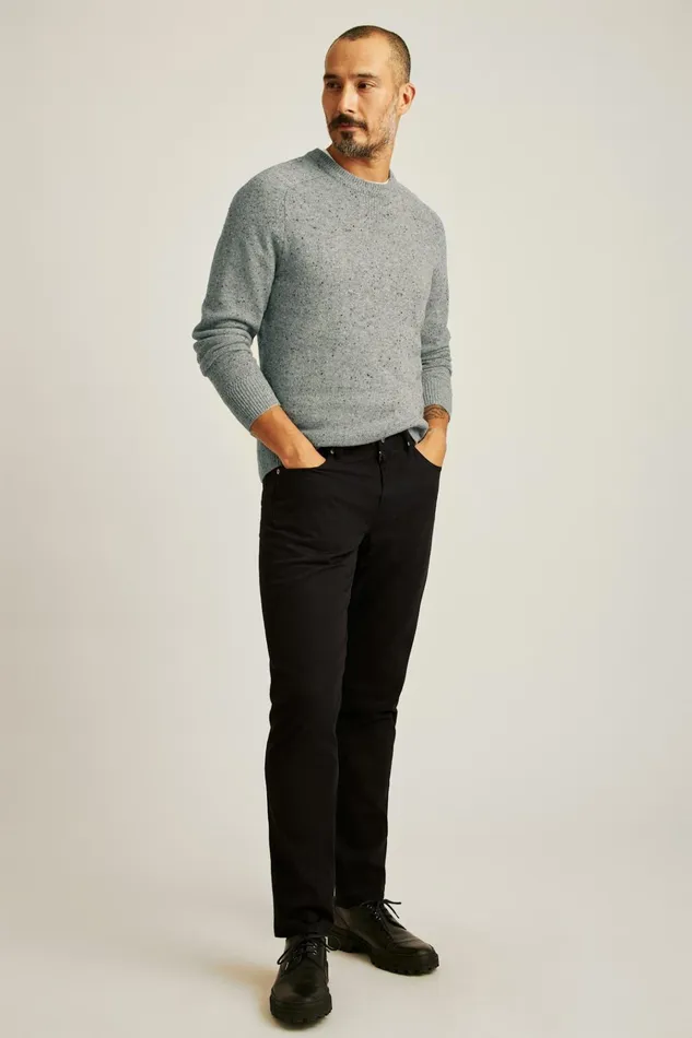 Men Jeans Bonobos Italian Brushed 5Pocket Pants Jet Black