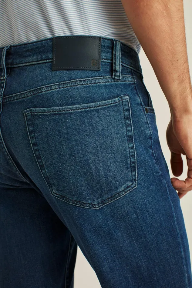 Men Jeans Bonobos Premium 4Way Stretch Jeans Blue Magic Wash