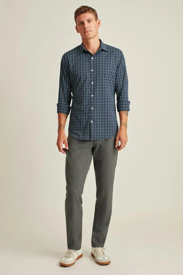 Men Jeans Bonobos Refined 5Pocket Pants Asphalt Grey