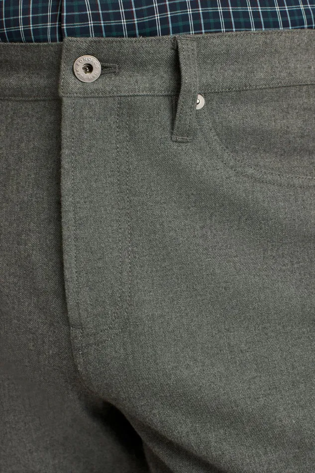 Men Jeans Bonobos Refined 5Pocket Pants Asphalt Grey