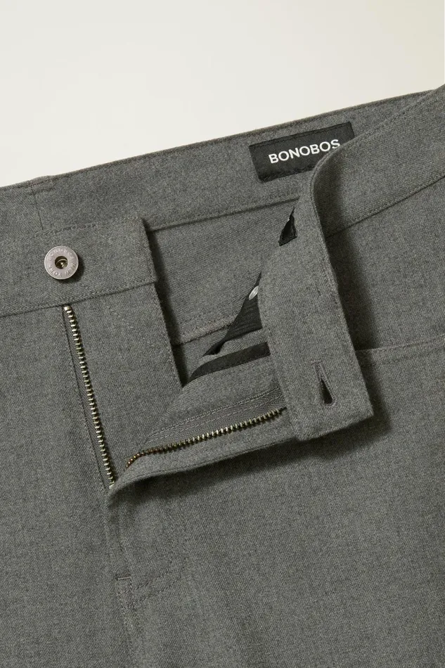 Men Jeans Bonobos Refined 5Pocket Pants Asphalt Grey