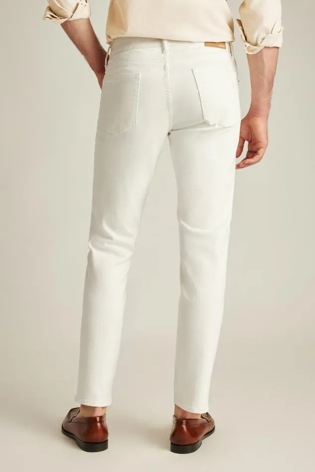Men Jeans Bonobos Travel Jeans Cloudy White
