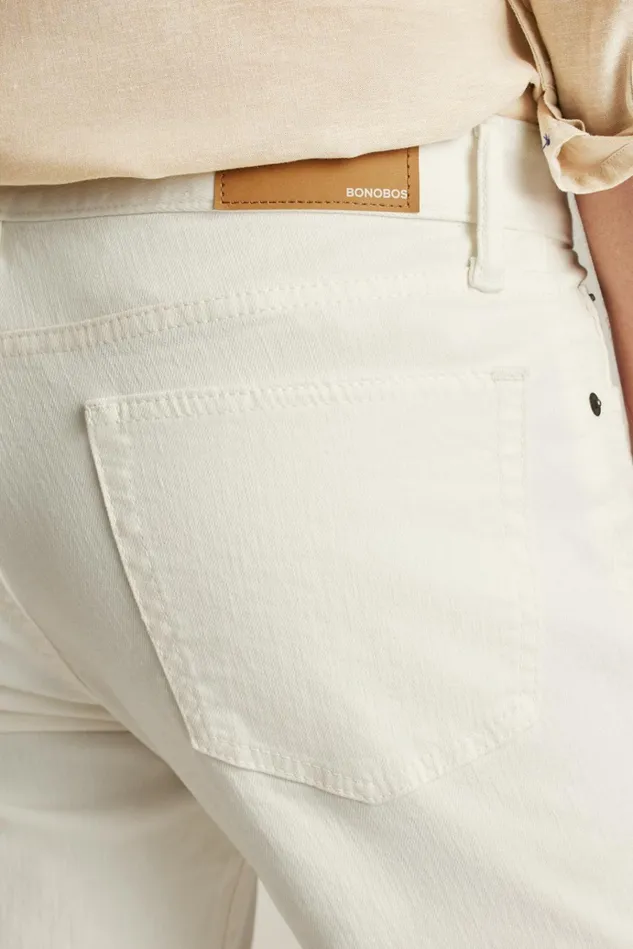 Men Jeans Bonobos Travel Jeans Cloudy White