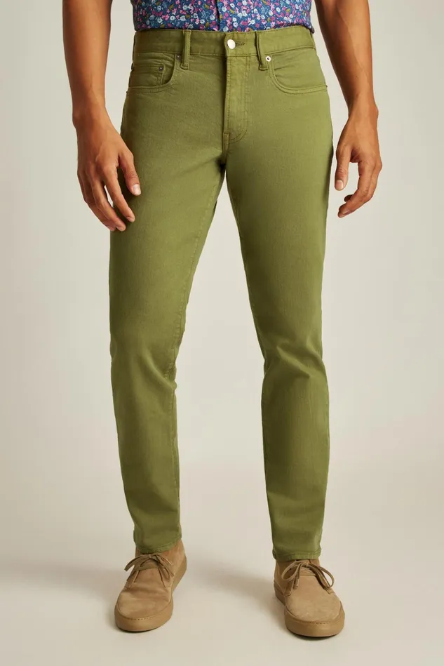 Men Jeans Bonobos Travel Jeans Olive