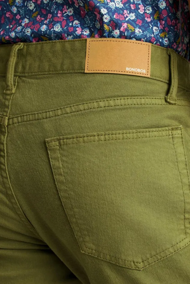 Men Jeans Bonobos Travel Jeans Olive