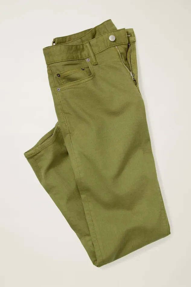 Men Jeans Bonobos Travel Jeans Olive