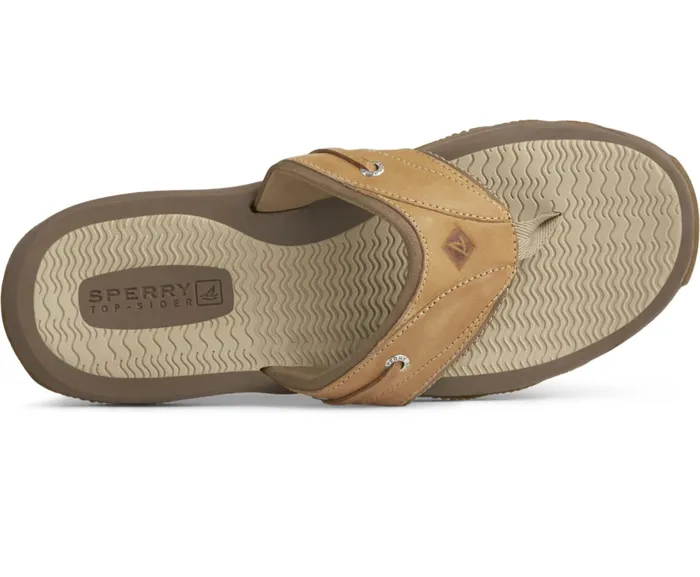 Men Outer Banks Flip Flop Tan Sperry Sandals Men Outer Banks Flip Flop Tan Sperry Sandals