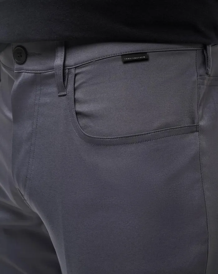 Men Pants TravisMathew OPEN TO CLOSE PANT Ebony