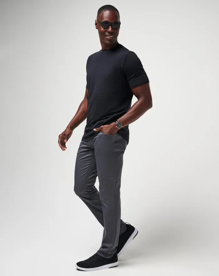 Men Pants TravisMathew OPEN TO CLOSE PANT Ebony