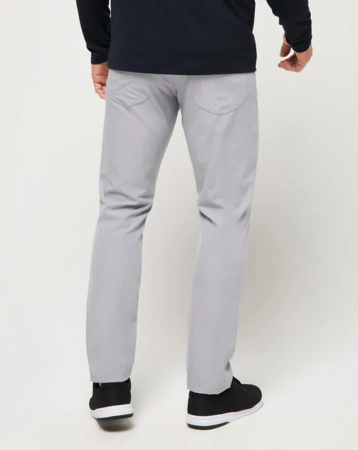 Men Pants TravisMathew OPEN TO CLOSE PANT Heather Sleet