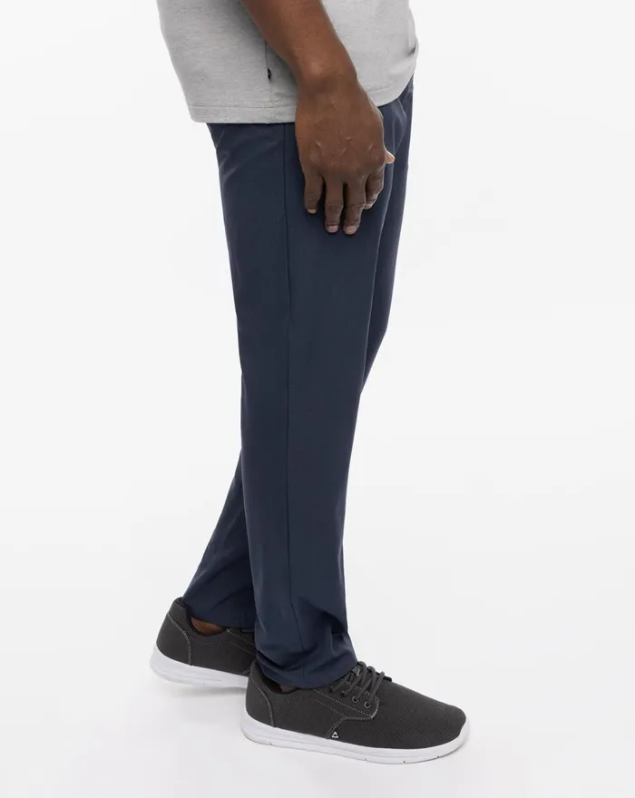 Men Pants TravisMathew OPEN TO CLOSE SLIM PANT Blue Nights