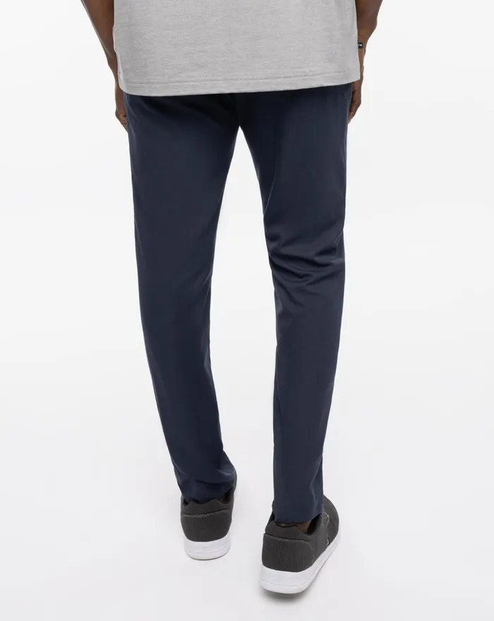 Men Pants TravisMathew OPEN TO CLOSE SLIM PANT Blue Nights