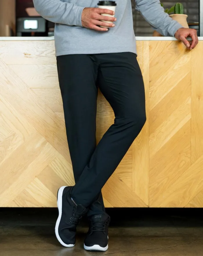 Men Pants TravisMathew OPEN TO CLOSE TECH CHINO PANT Thyme