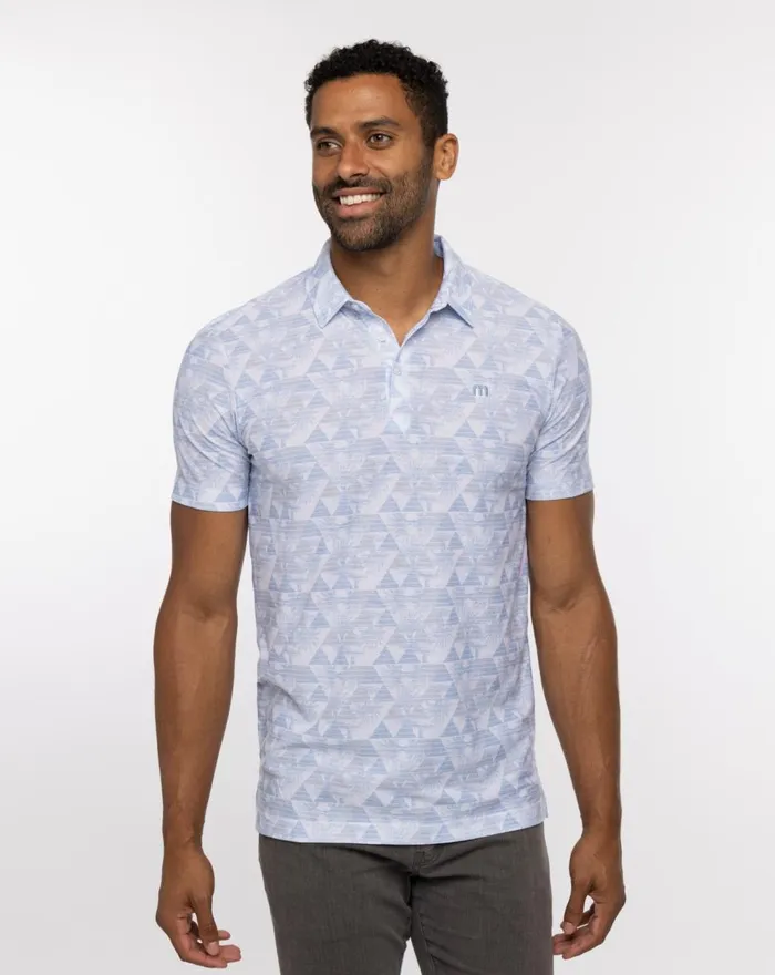 Men Polos TravisMathew AT HOME POLO White