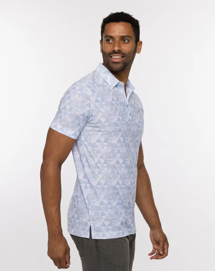 Men Polos TravisMathew AT HOME POLO White