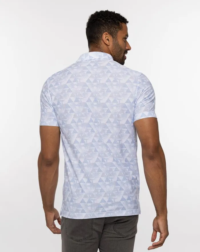 Men Polos TravisMathew AT HOME POLO White