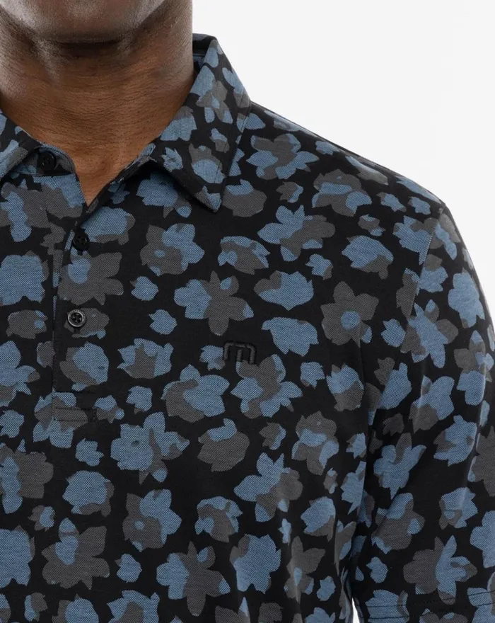 Men Polos TravisMathew BY THE WHARF POLO Black