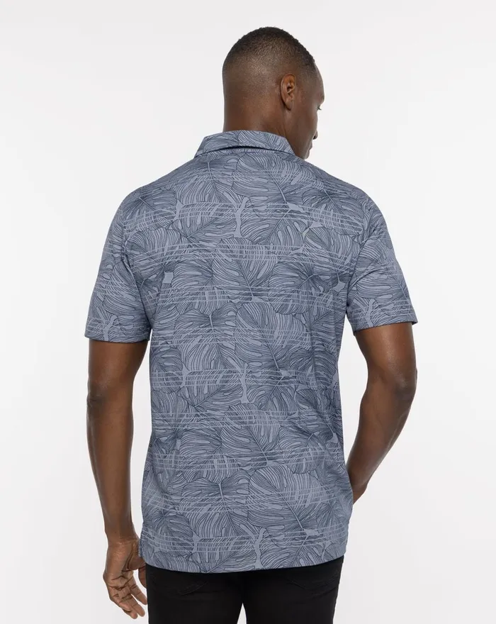 Men Polos TravisMathew DOLPHIN DIVE POLO Heather Peacoat
