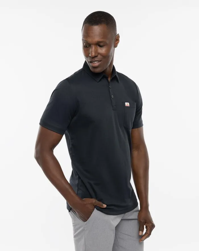 Men Polos TravisMathew ON THE LOT POLO Black