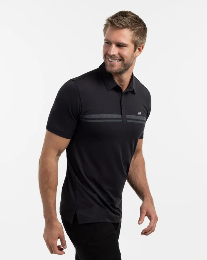 Men Polos TravisMathew PRIDE AND JOY POLO Black