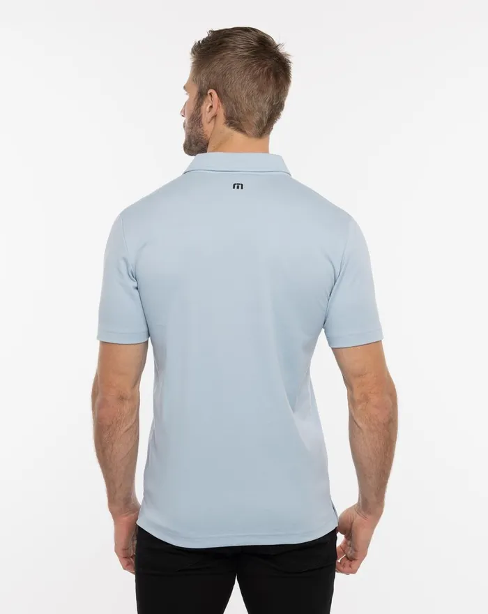 Men Polos TravisMathew SAN PEDRO POLO Ash Blue