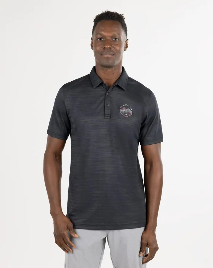 Men Polos TravisMathew SPELUNK POLO Black