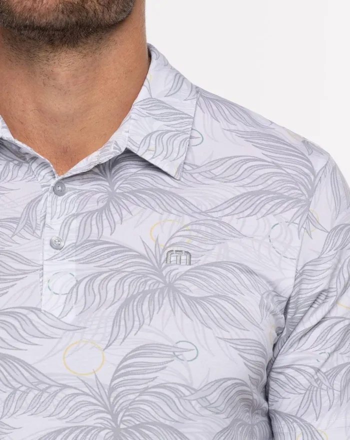 Men Polos TravisMathew WE LIKE TO PADDY POLO White