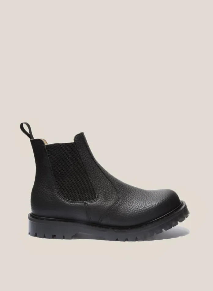 Mens Footwear YMC Solovair X Leather Dealer Boots Black