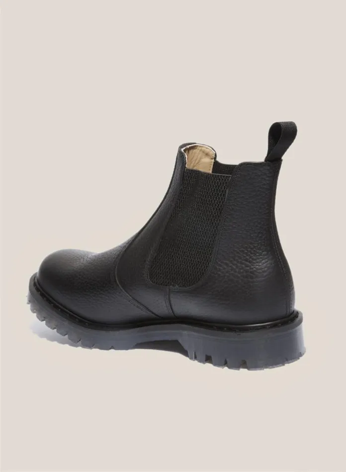 Mens Footwear YMC Solovair X Leather Dealer Boots Black