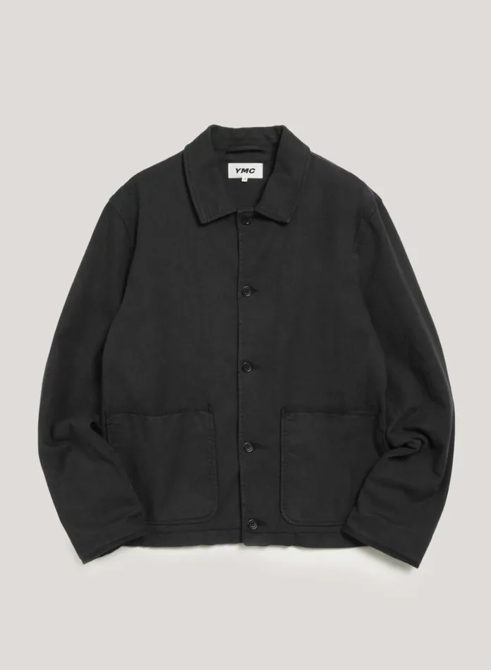 Mens Outerwear YMC Groundhog Jacket Black