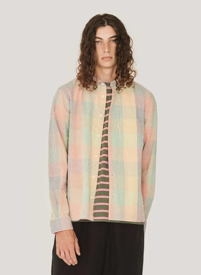 Mens Shirts YMC Curtis Shirt Multi