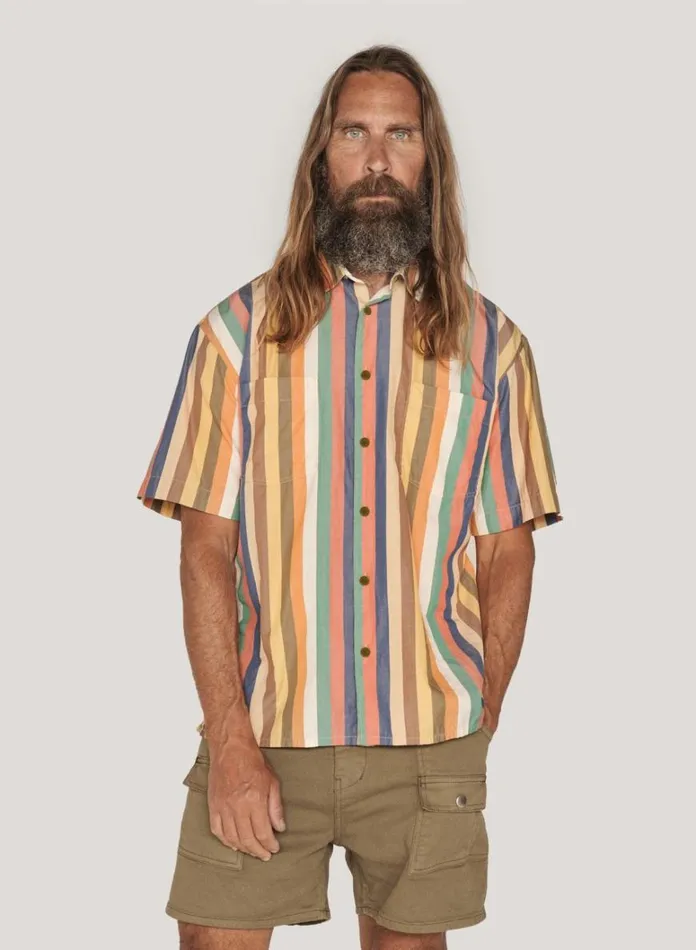 Mens Shirts YMC Mitchum Shirt Multi