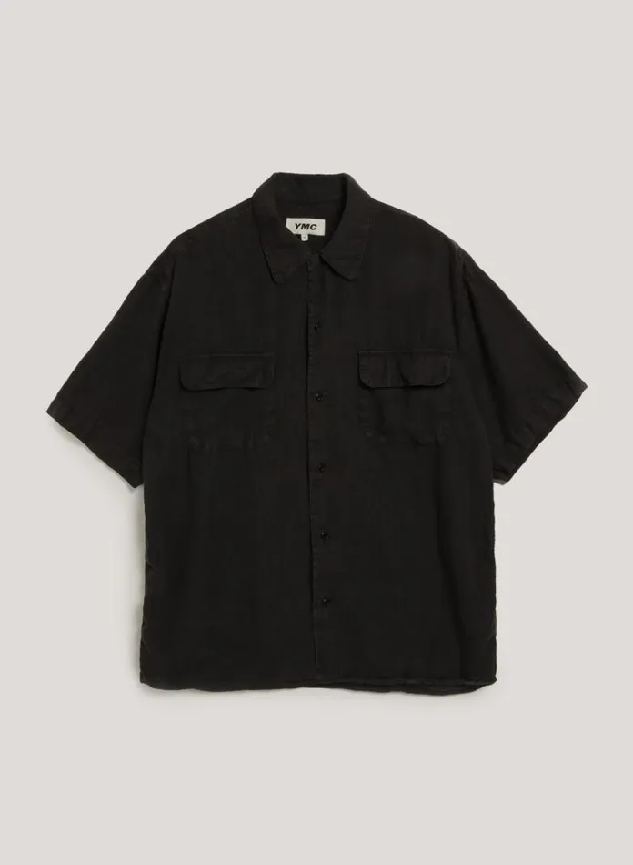 Mens Shirts YMC Wray Shirt Black