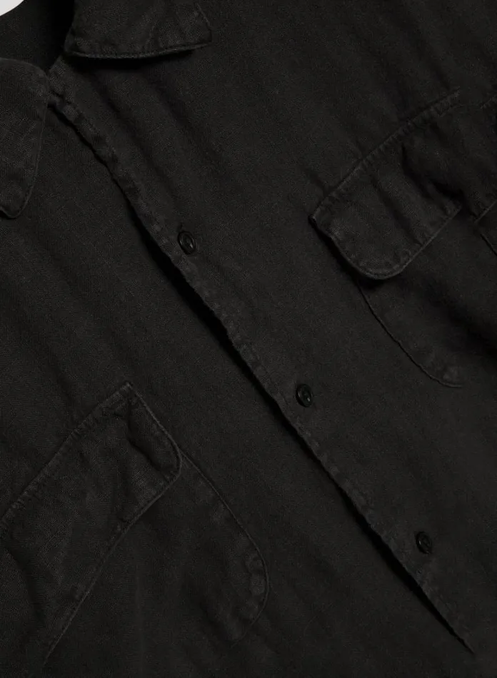 Mens Shirts YMC Wray Shirt Black