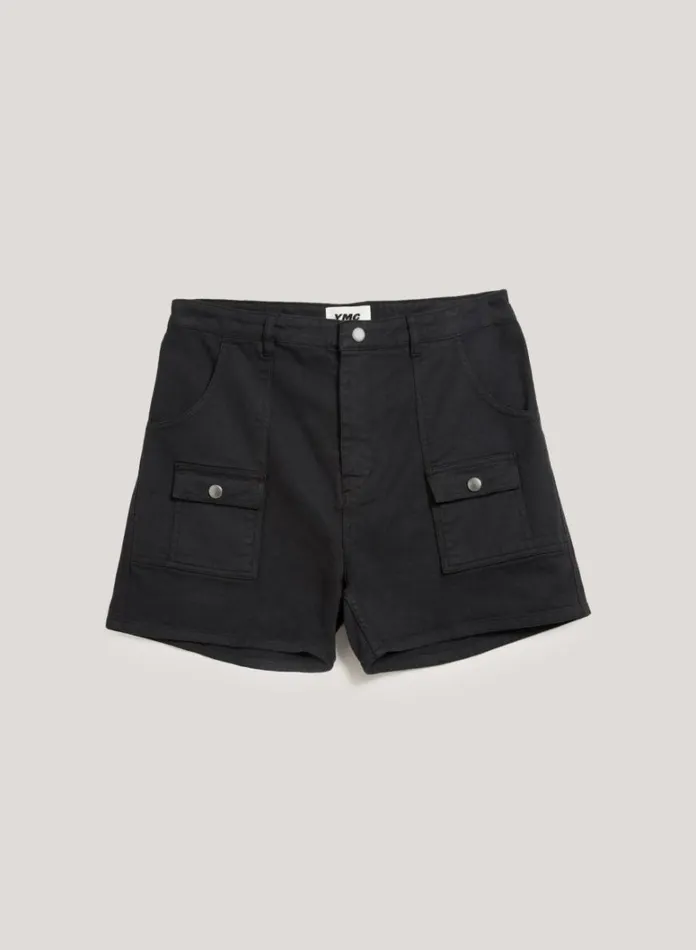 Mens Shorts YMC Bush Short Black
