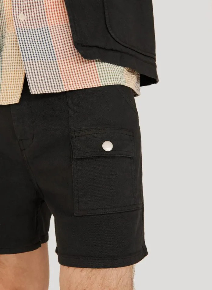 Mens Shorts YMC Bush Short Black
