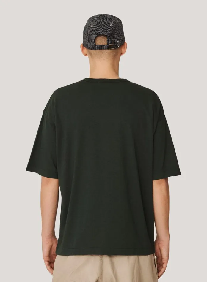 Mens TShirts YMC Triple Organic Cotton TShirt Green