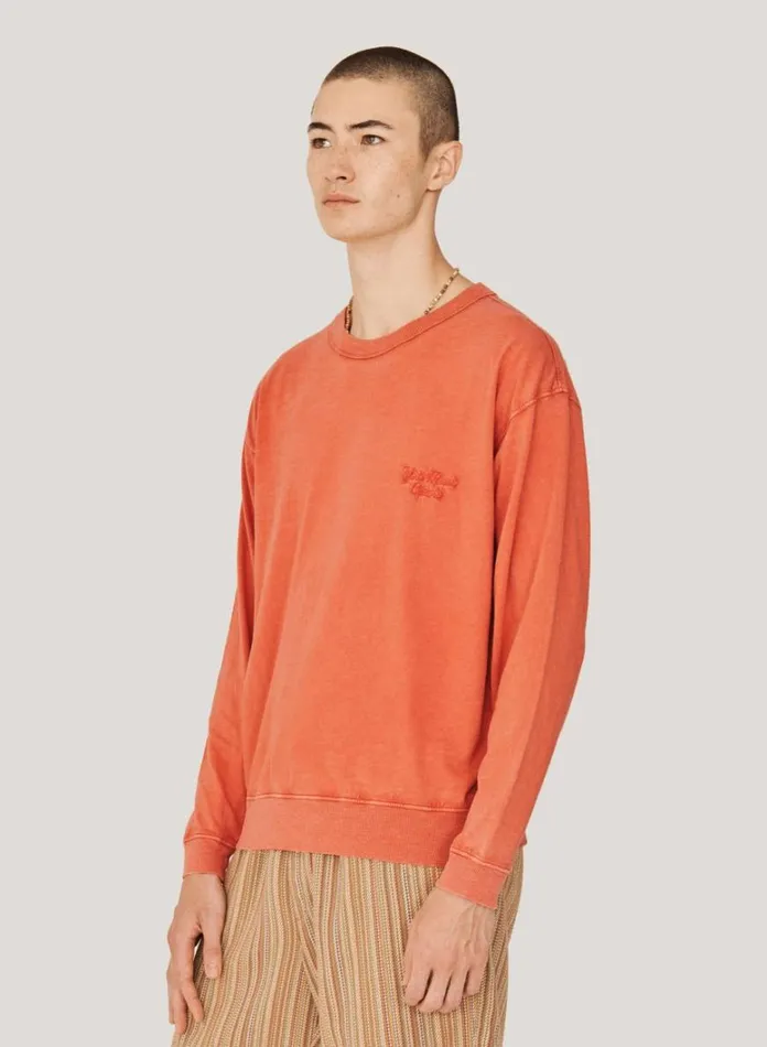 Mens TShirts YMC Zephyr T Shirt Orange
