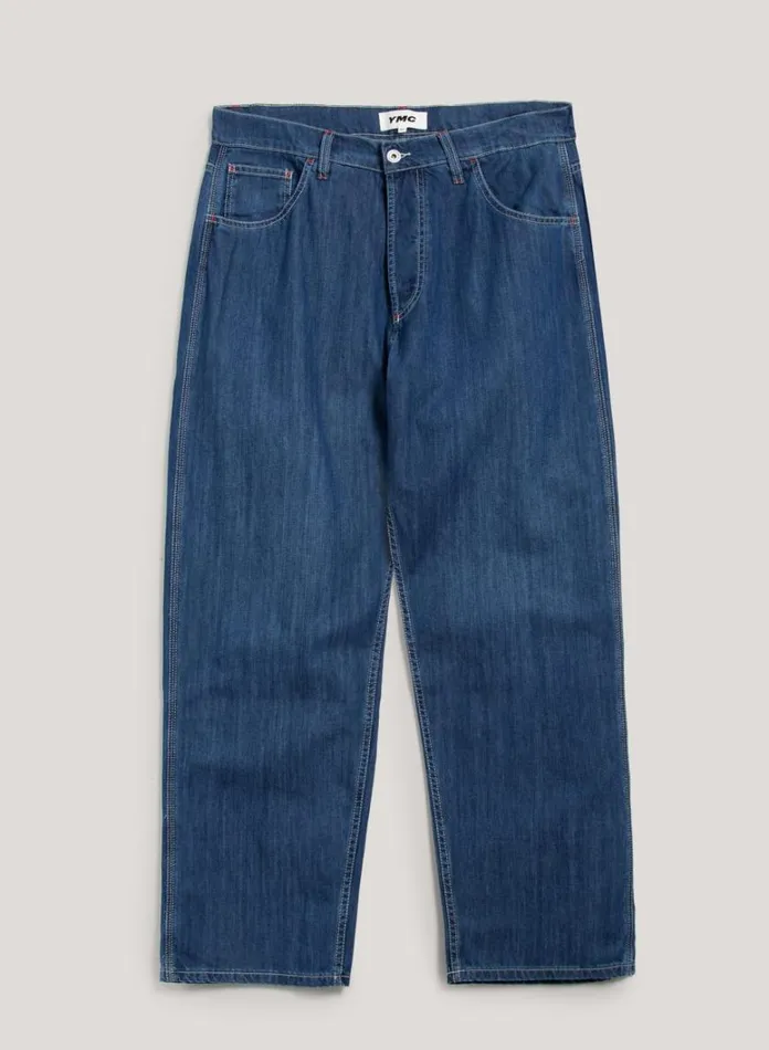 Mens Trousers YMC Bez Jean Indigo