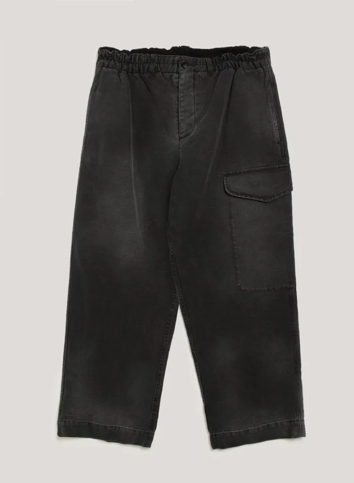 Mens Trousers YMC Military Trouser Black