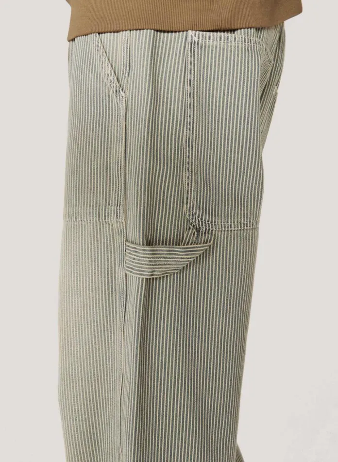 Mens Trousers YMC Painter Trouser Blue Multi