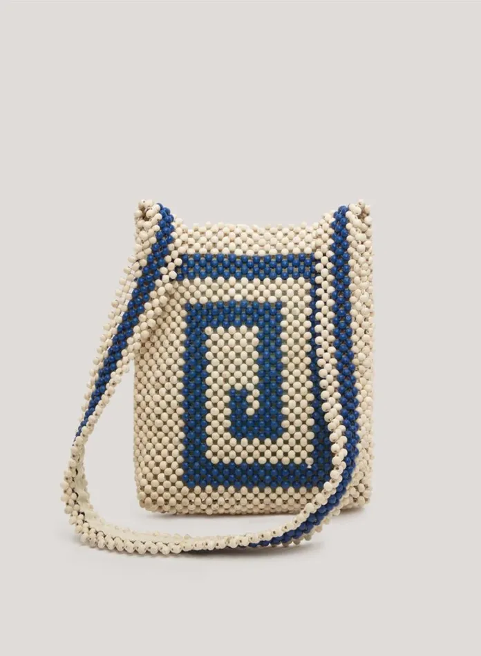 MensWomens Bags and Wallets YMC Pilgrim Bag Ecru Multi