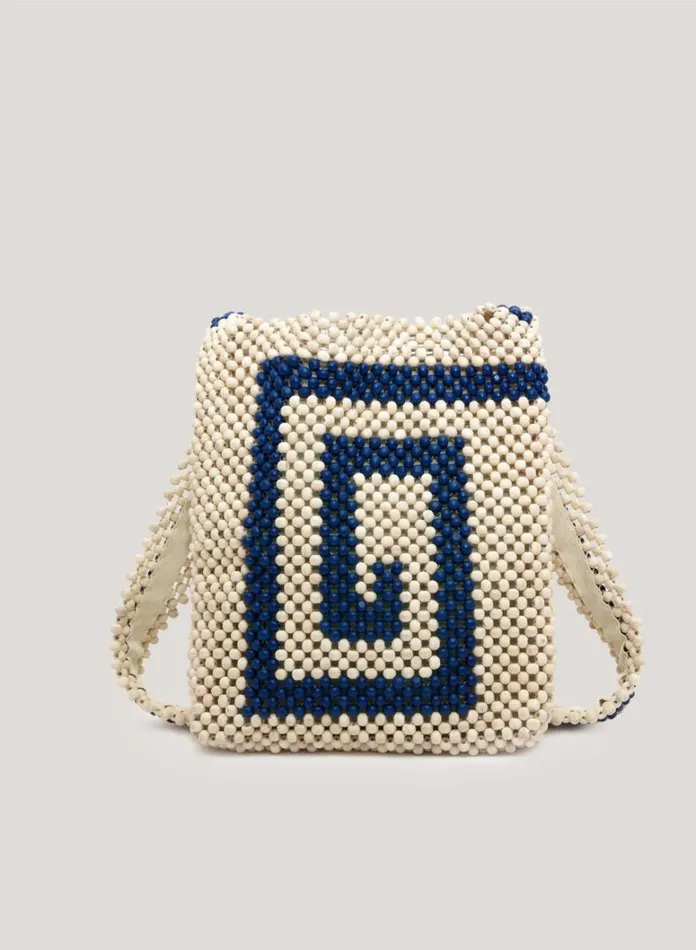MensWomens Bags and Wallets YMC Pilgrim Bag Ecru Multi