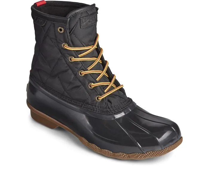 Men Saltwater Nylon Duck Boot Black Sperry Boots Men Saltwater Nylon Duck Boot Black Sperry Boots