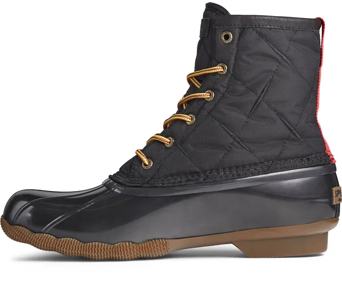 Men Saltwater Nylon Duck Boot Black Sperry Boots Men Saltwater Nylon Duck Boot Black Sperry Boots