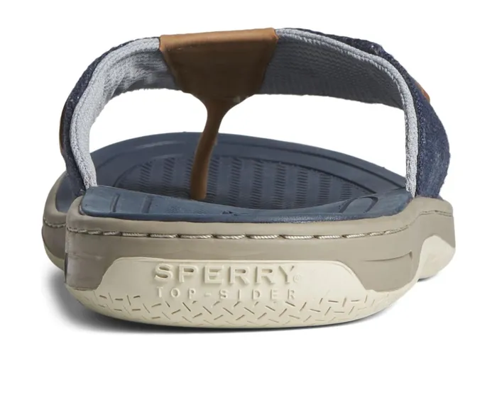 Men SeaCycled Baitfish Baja Flip Flop Navy Sperry Sandals Men SeaCycled Baitfish Baja Flip Flop Navy Sperry Sandals