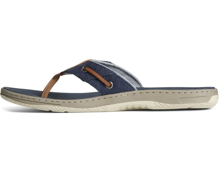 Men SeaCycled Baitfish Baja Flip Flop Navy Sperry Sandals Men SeaCycled Baitfish Baja Flip Flop Navy Sperry Sandals