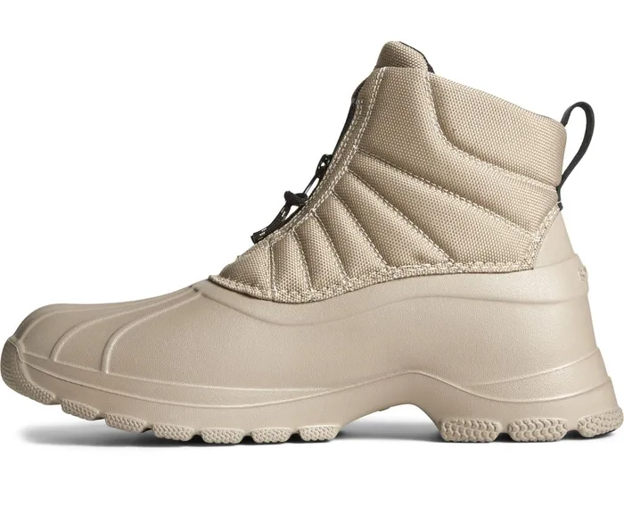 Men SeaCycled Duck Float Zip Up Boot Khaki Sperry Boots