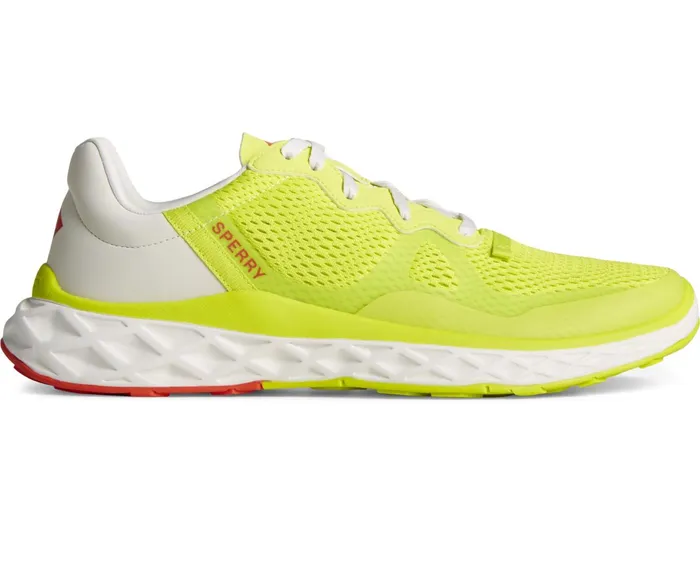 Men SeaCycled Headsail Sneaker Citron Sperry Sport