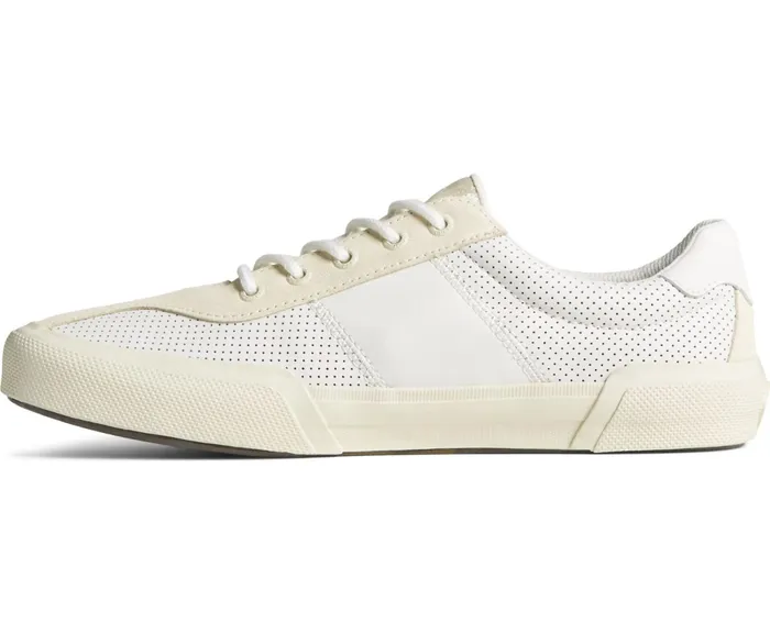 Men SeaCycled Soletide Racy Sneaker WhiteCream Sperry Sneakers Men SeaCycled Soletide Racy Sneaker WhiteCream Sperry Sneakers